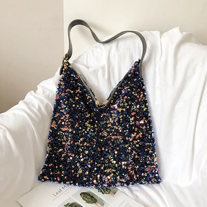 Spangle shoulder bag 3colors RW0081