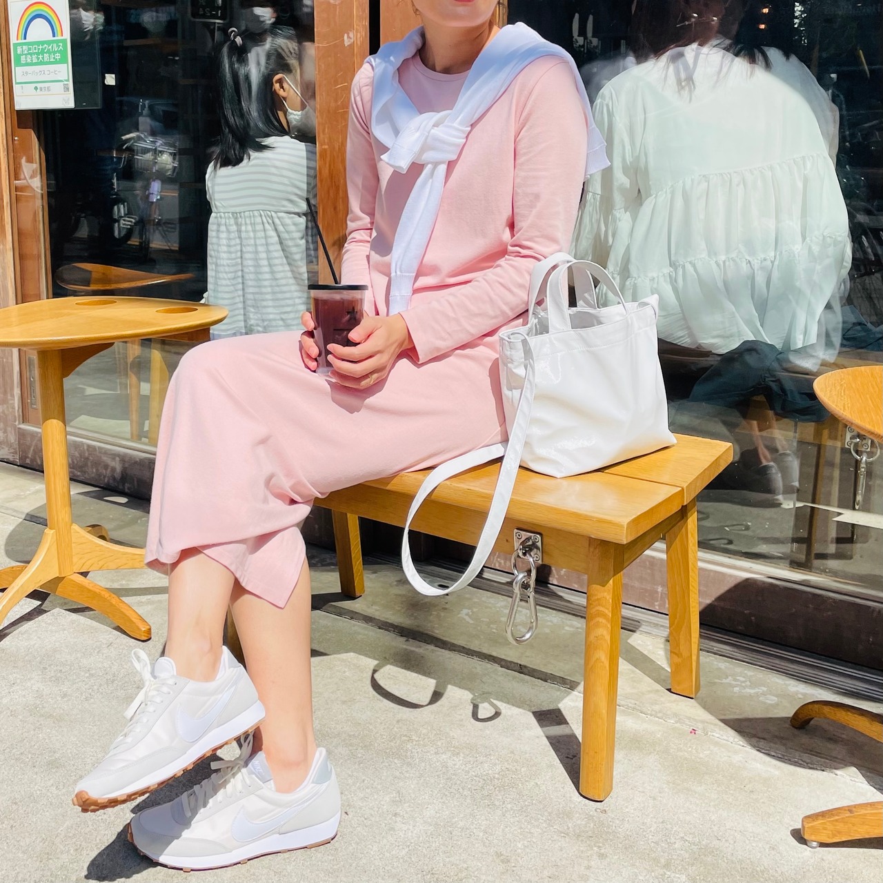 Relax Long Tee/ sweet pink