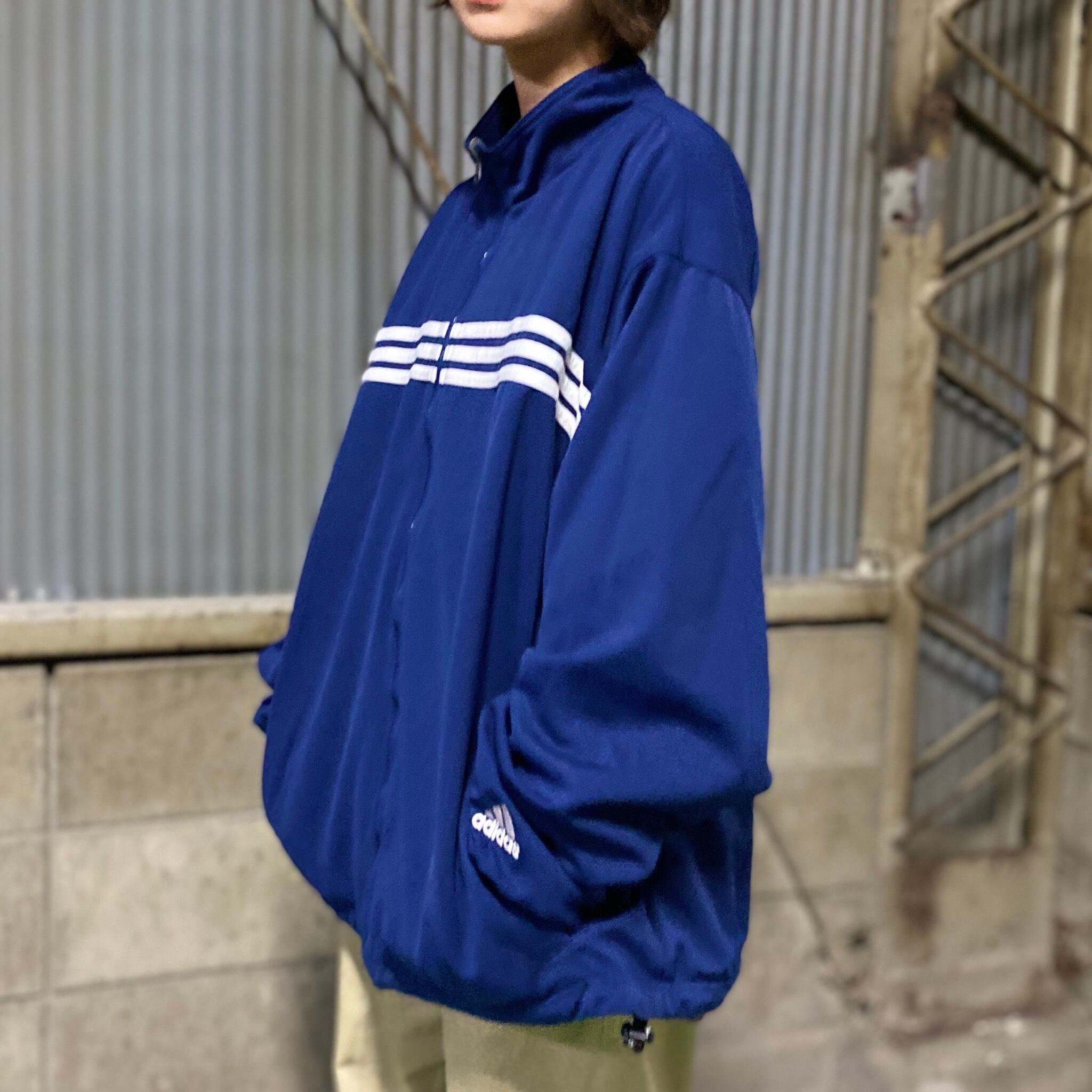 90's adidas リバーシブル　XXL