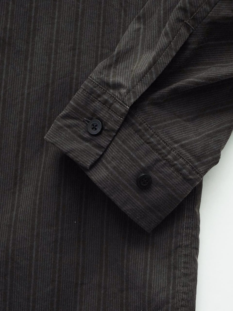 新作 未使用 EGO TRIPPING エゴトリッピング スタンドカラー シャツ EGO TRIPPING (エゴトリッピング) SUMISHIRT 墨染スタンドカラーシャツ