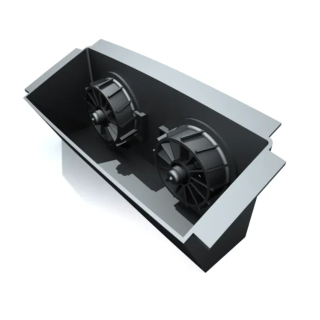 24K1413　トヨタ AE86 トレノ用冷却ファン　１セット