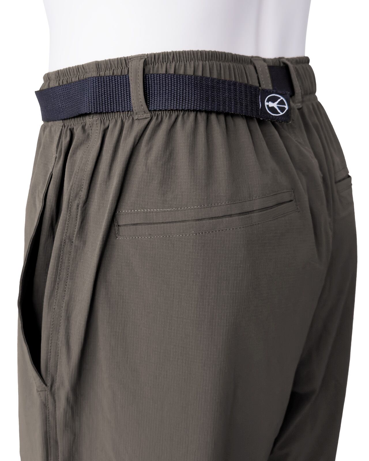 HOLE 602] Stretch Nylon Pants -Olive- | Golfickers