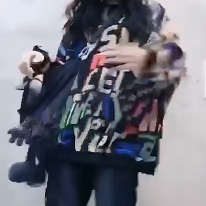 ファットシスターは薄いレタートップス秋の服2020新しいプラスサイズの女性のセーターファットmmウエスタンスタイルのTシャツ ミックスインファッション39386677489