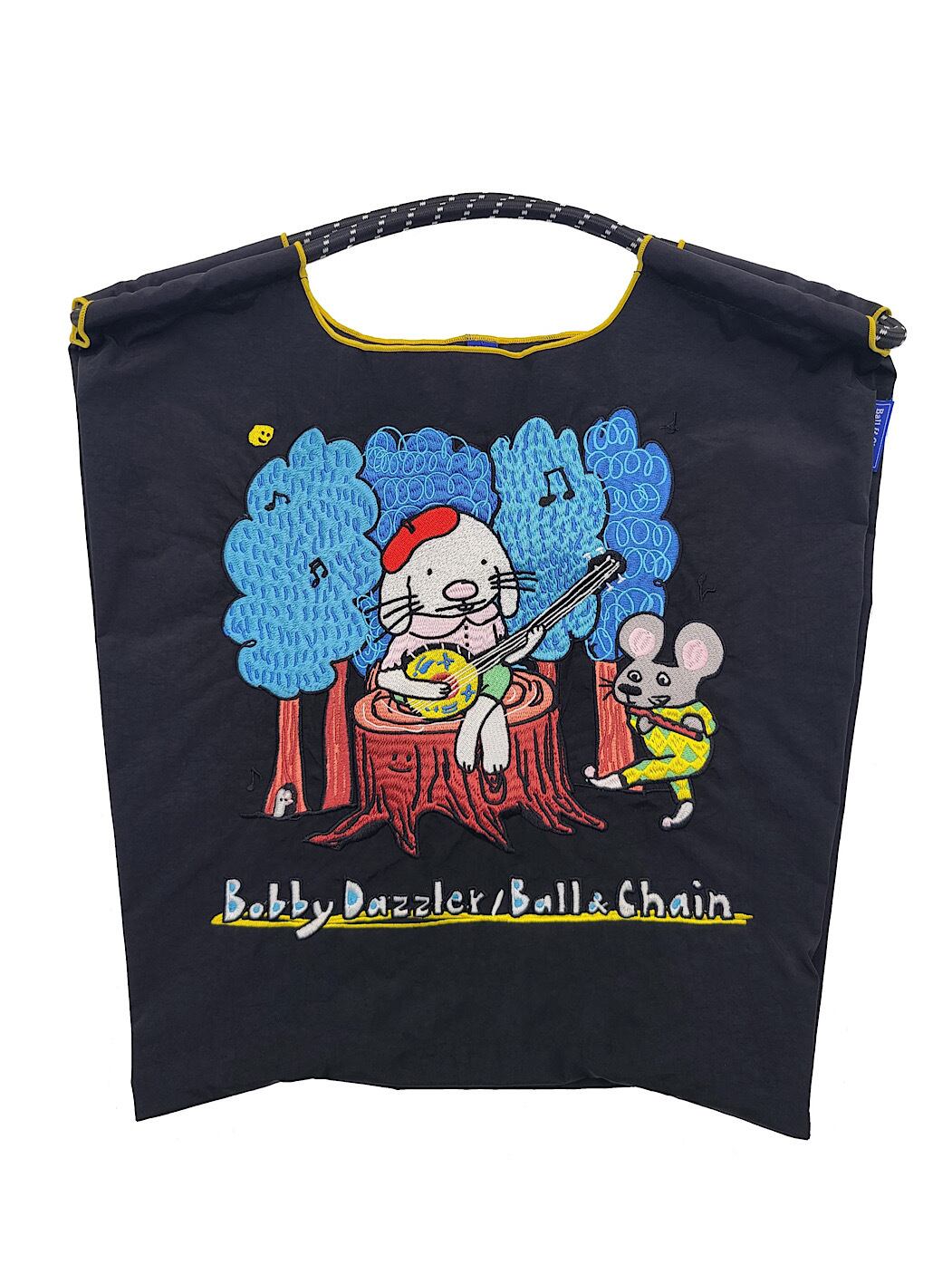 Ball&Chain ショッピングバッグ M size【B.Rabbit Guitar】