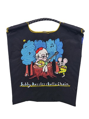 Ball&Chain ショッピングバッグ M size【B.Rabbit Guitar】