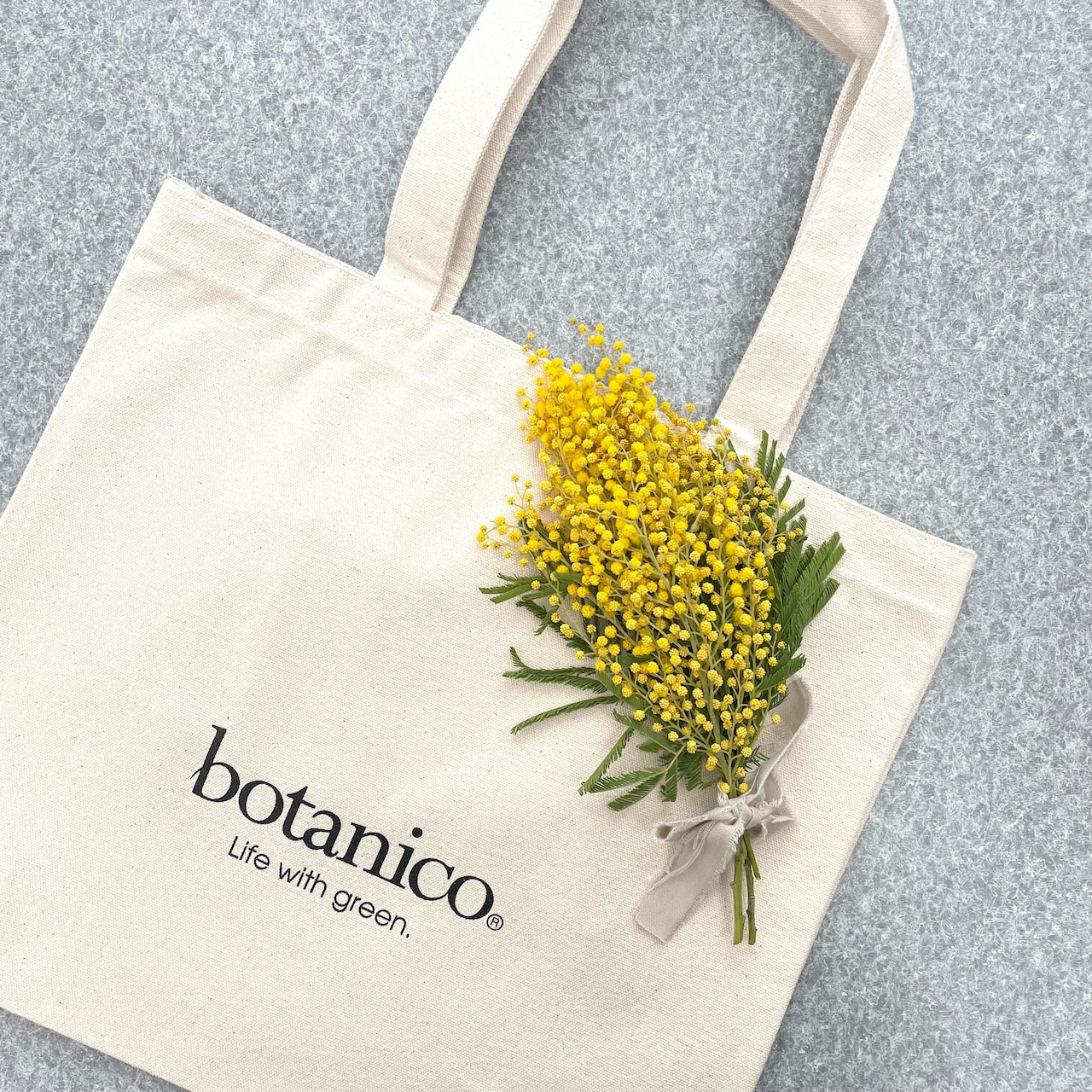 LOGO TOTE BAG ／ Natural