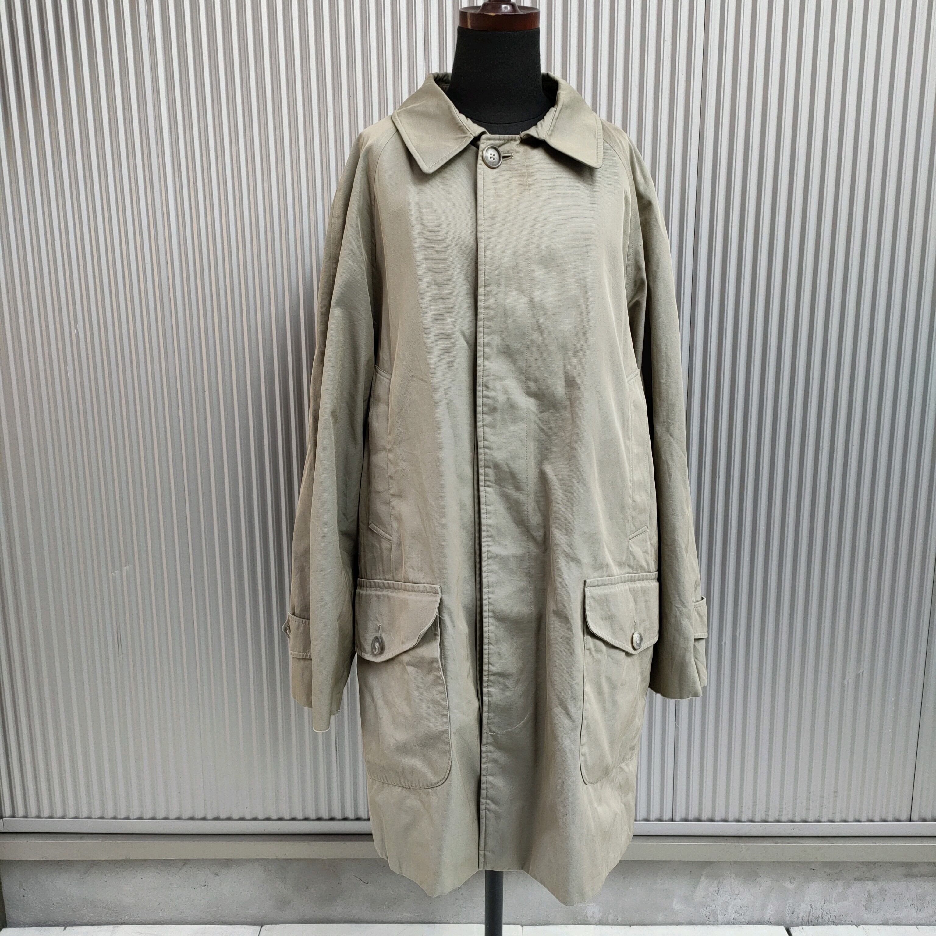 【vintage】美品　LANVIN PARIS　ステンカラーコート　イタリー製