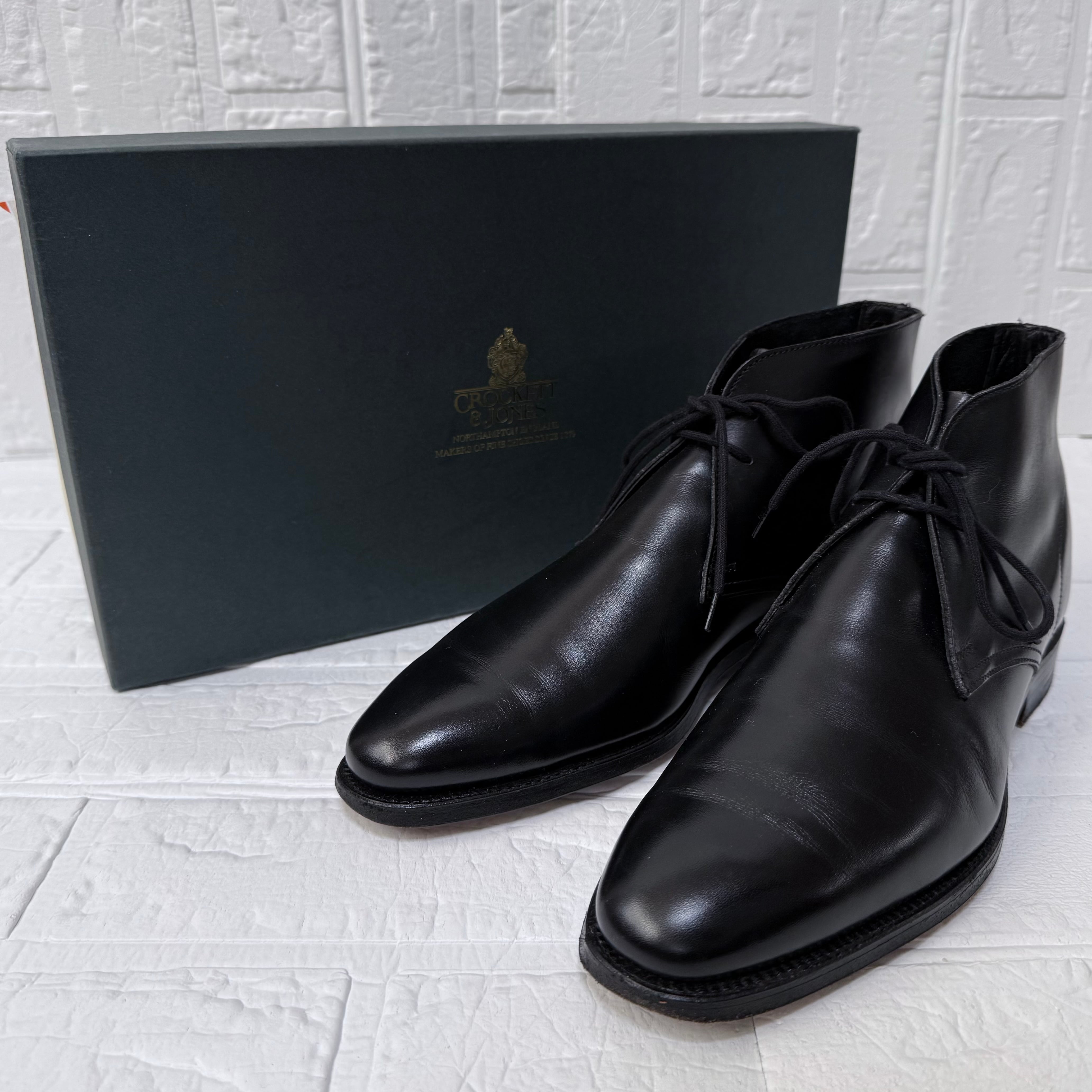 CROCKETT&JONES(SHIPS別注） アンクルブーツ size:26cm 中古 美品” Crockett&Jones（クロケット&ジョーンズ）× Trading Post別注