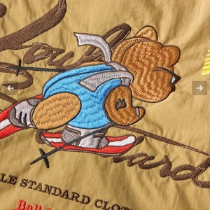 ダブルスタンダード DOUBLE STANDARD Ball&Chain Ski bear BAG medium