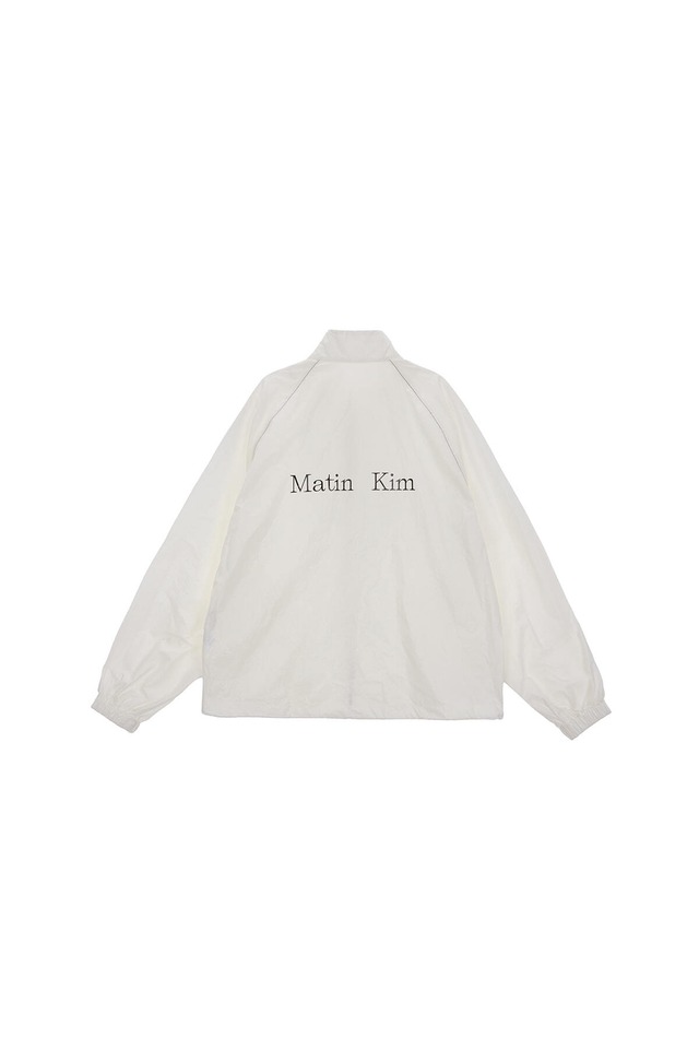 [Matin Kim] MATIN KIM LOGO COATING JUMPER IN IVORY 正規品 韓国ブランド 韓国通販 韓国代行 韓国ファッション マーティンキム matinkim 日本 店舗