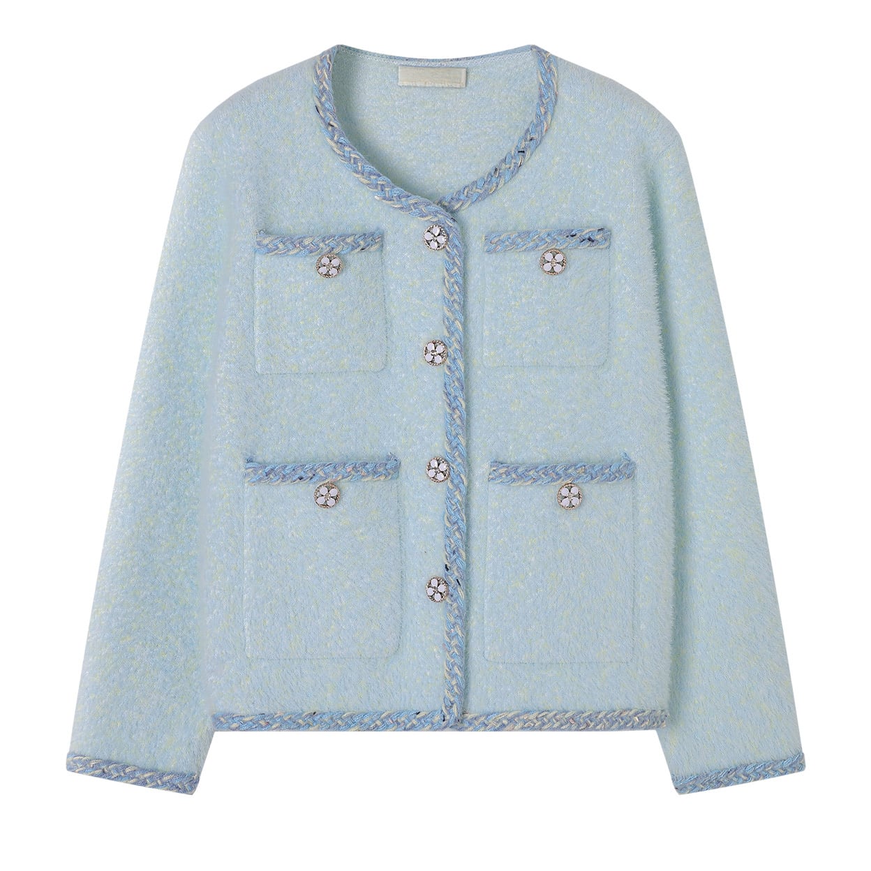 ミックスヤーンニットカーディガン A3448