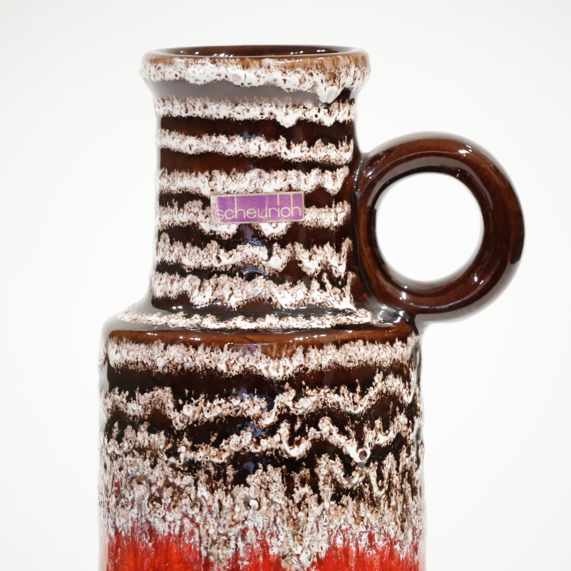 希少 西ドイツ製 Scheurich シューリッヒ Fat Lava 20cm FAT LAVA 