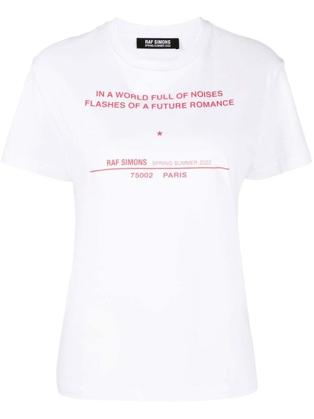 RAF SIMONS】Tourプリント Tシャツ | idealclasse