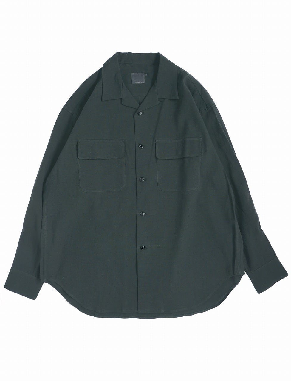 Li. Co. Poplin Open Collar Shirt