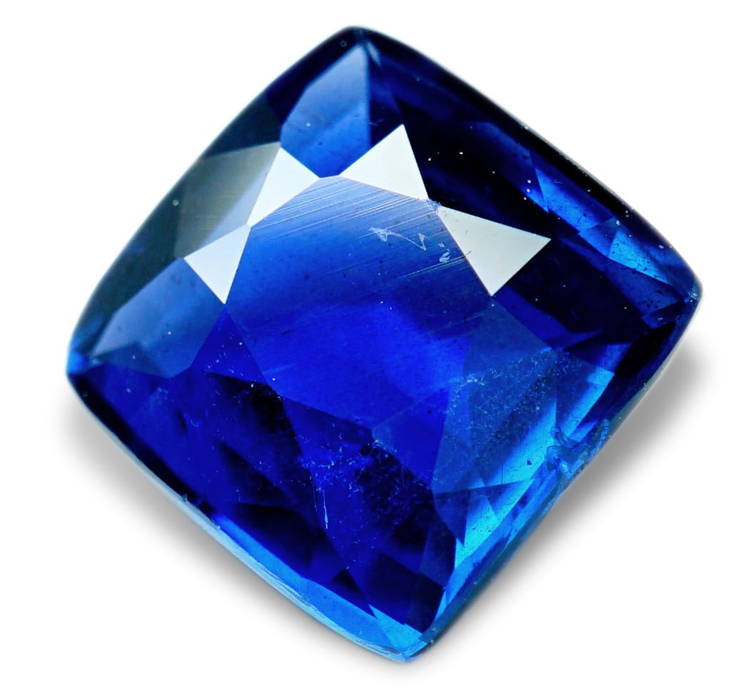 天然ロイヤルブルーサファイア 非加熱 1.04ct スリランカ産 鑑別書 