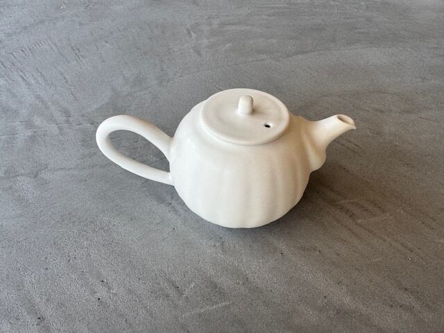 藤村佳澄 茶壷 200cc 白