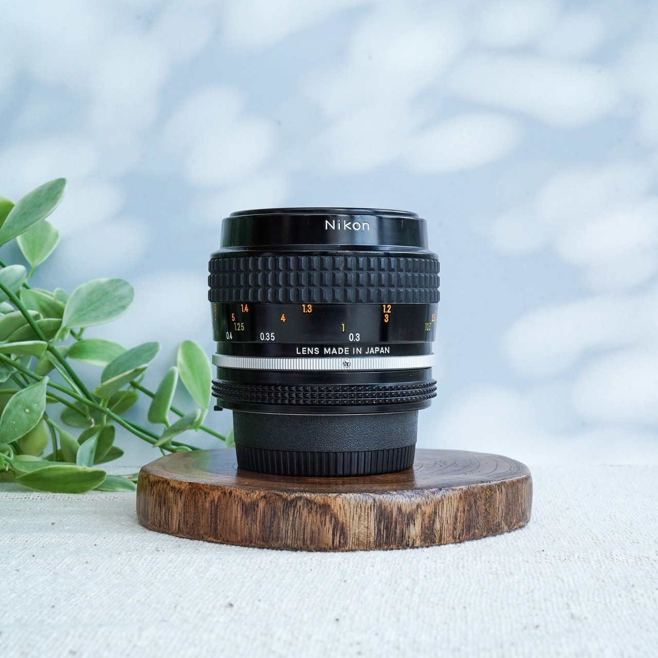 【美品】　Nikon AI Micro Nikkor 55mm f3.5　ノスタルジックなマクロレンズ