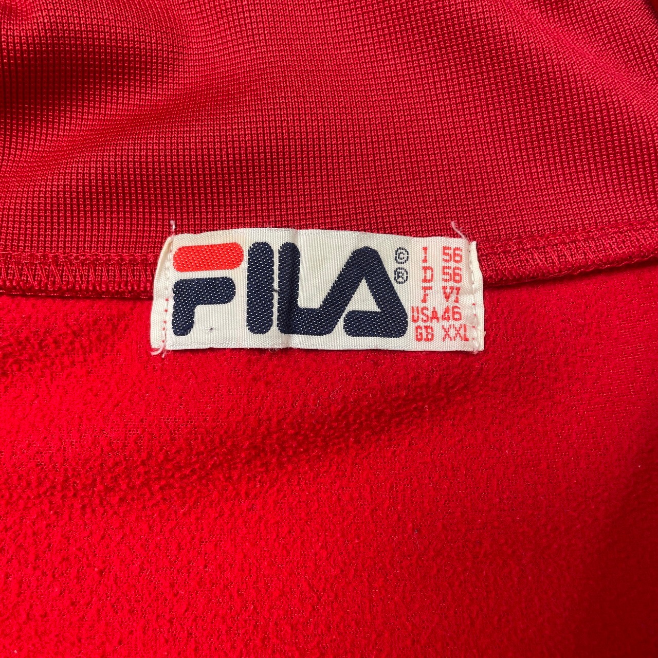 FILA フィラ ジャージ トラックジャケット ハイネック メンズXL相当 