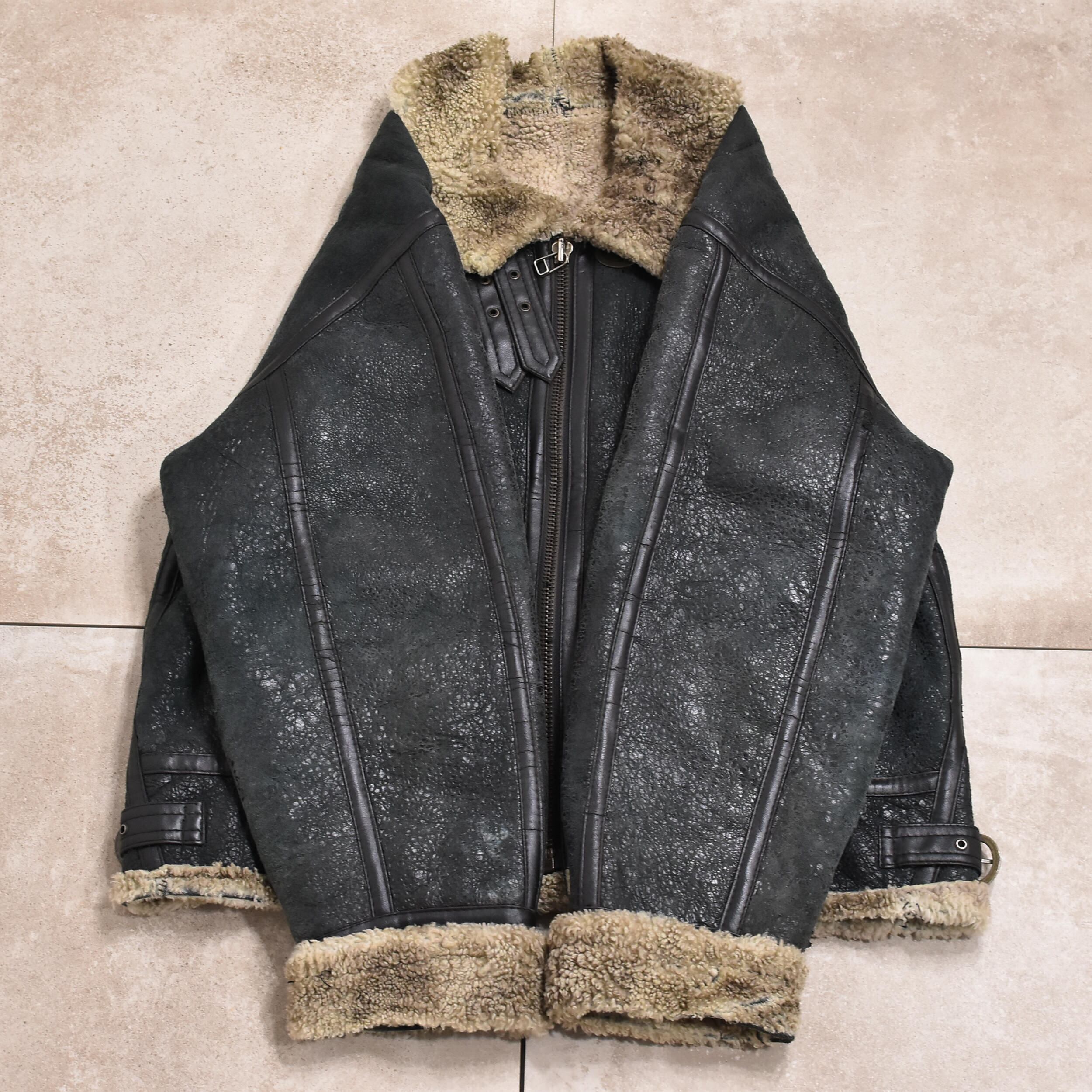 vintage B3 ムートンジャケット わずらわさ M j.k members vintage B3 ムートンジャケット わずらわさ M j.k members