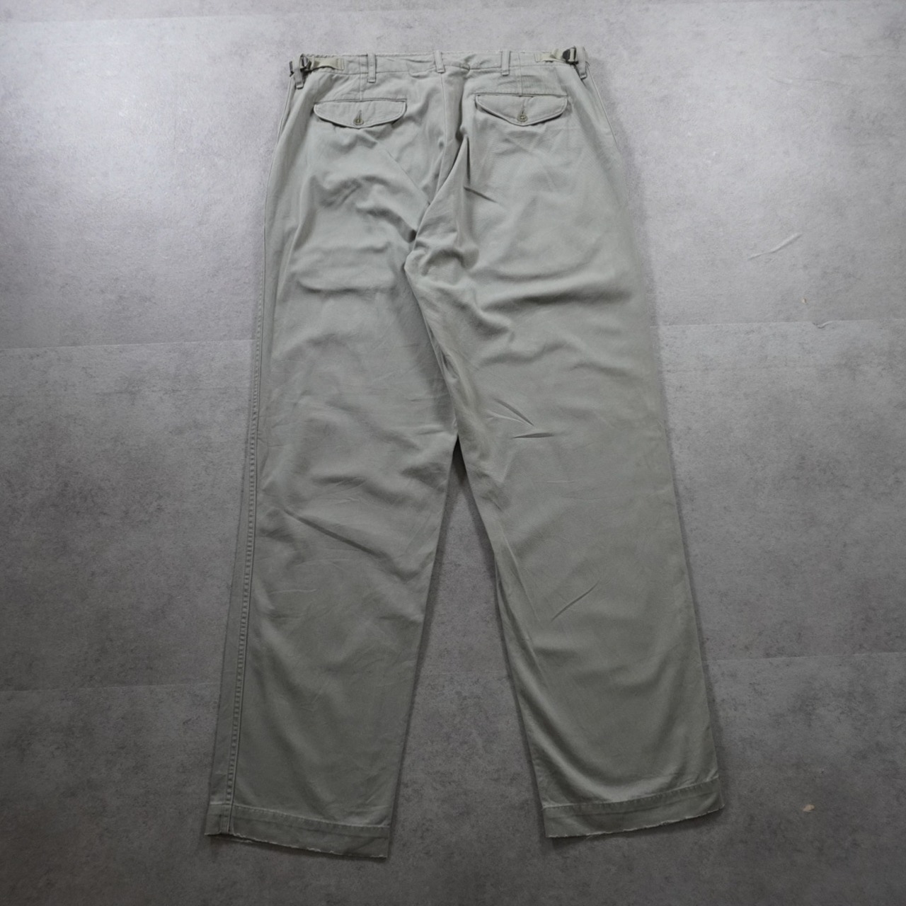Polo by Ralph Lauren Military-inspired chino trousers sage green W34L32 古着 - 3