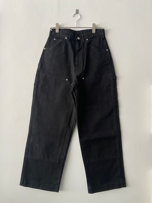 e.sen / JASON / COTTON CANVAS - BLACK