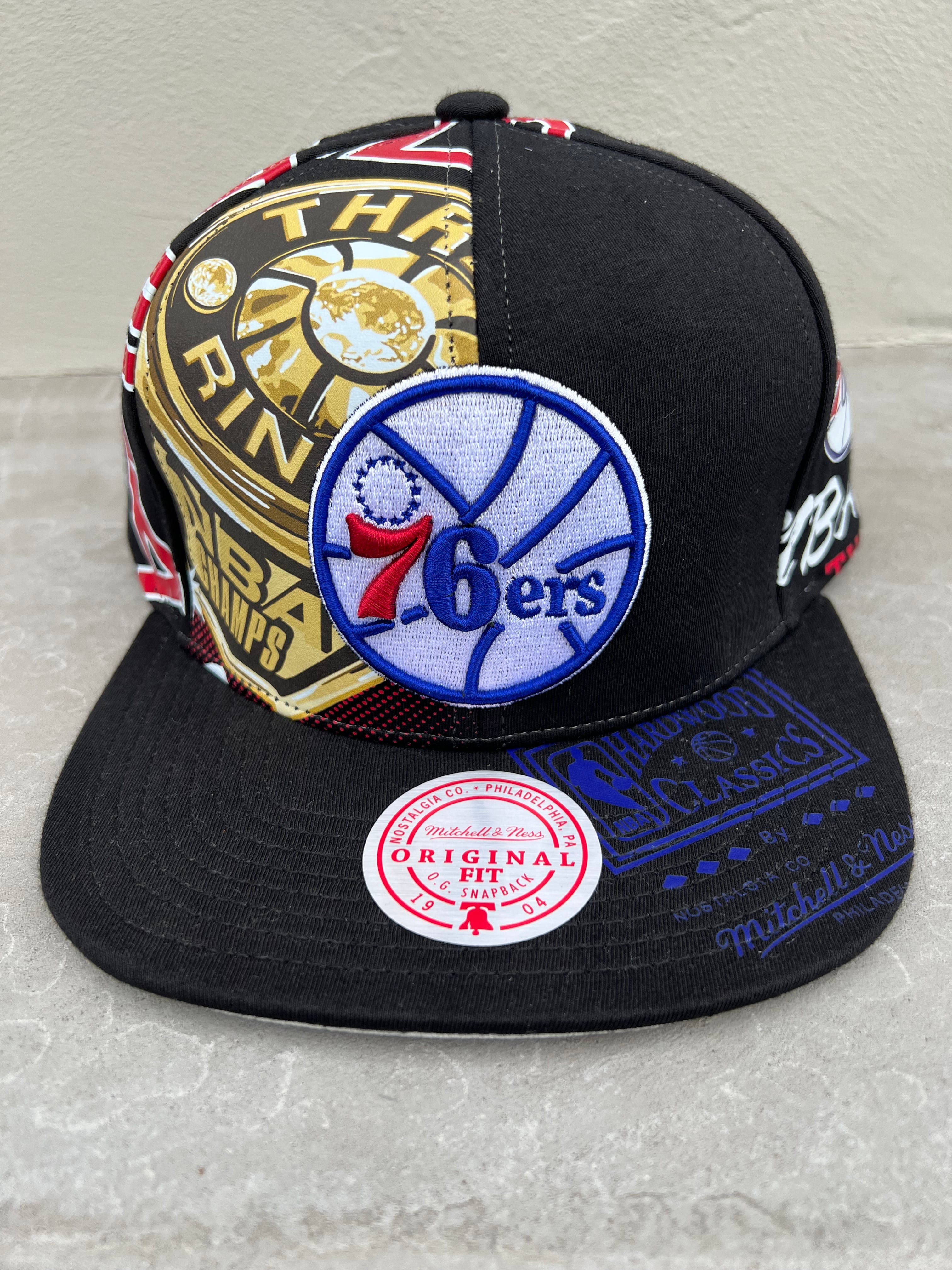 Mitchell & Ness 76ers 3CHAMPIONS CAP シクサーズ優勝限定 CAP