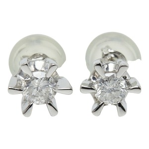 Pt900 プラチナ ダイヤモンド ダイヤ0.30ct スタッドピアス ピアス レディース 【中古】
