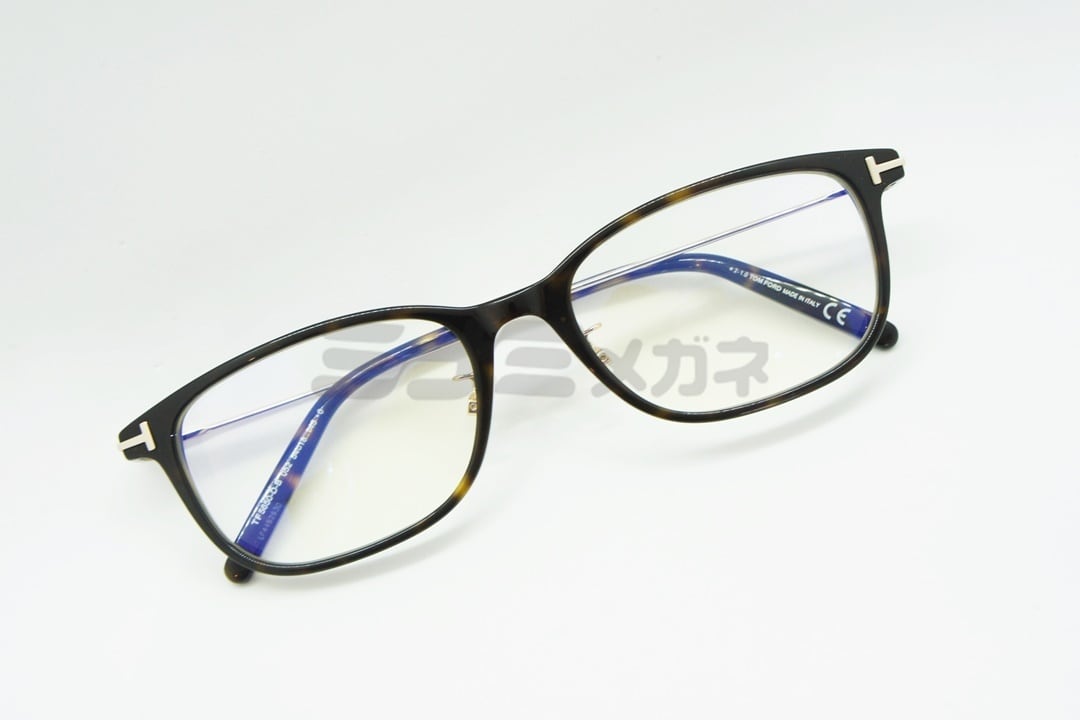 TOM FORD ブルーライトカット TF5650-D-B 052 スクエアメンズ