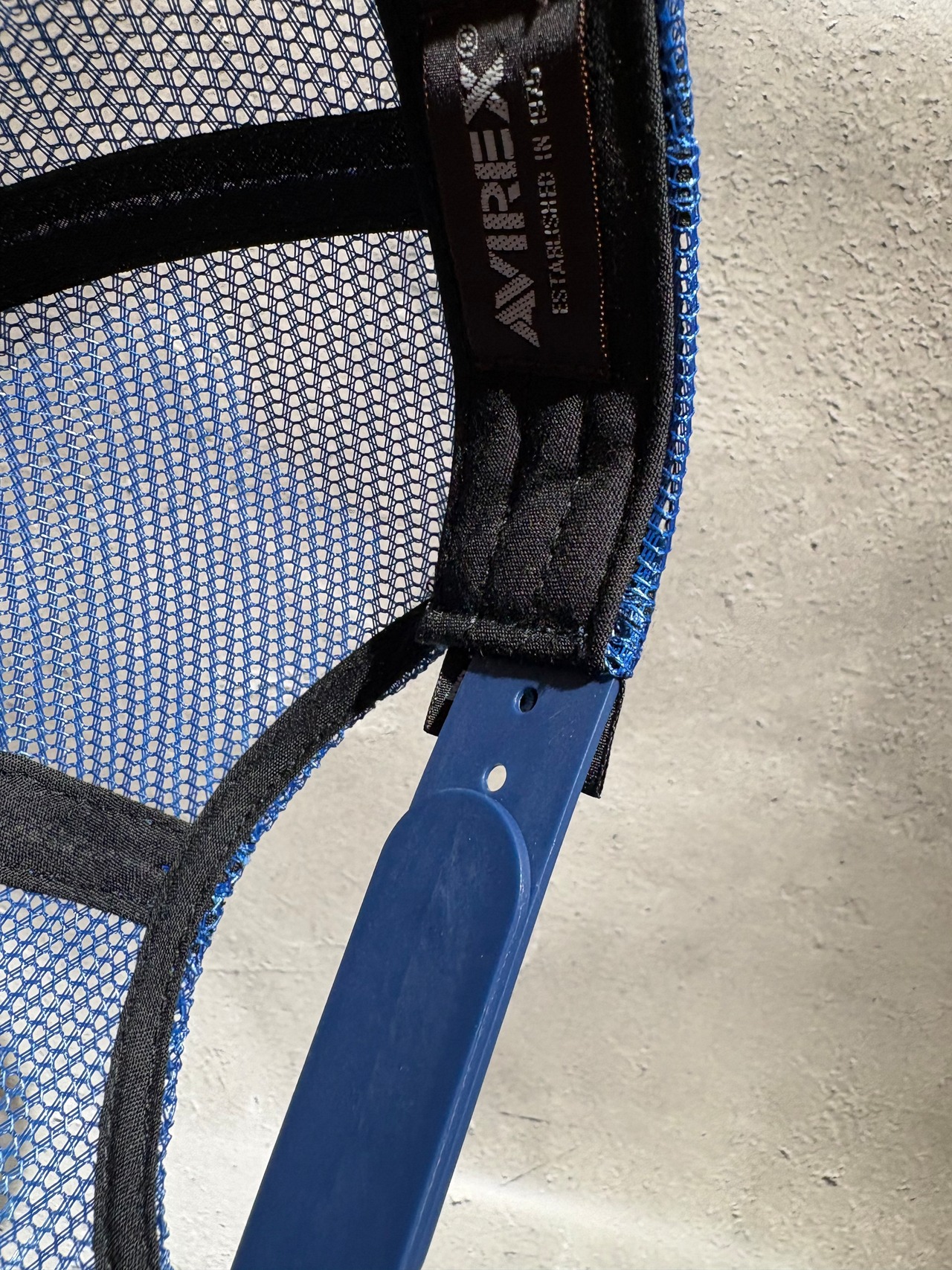 AVIREX / アヴィレックス MULTI LOGO MESH CAP  メッシュキャップ ブラック カモ ビックサイズ