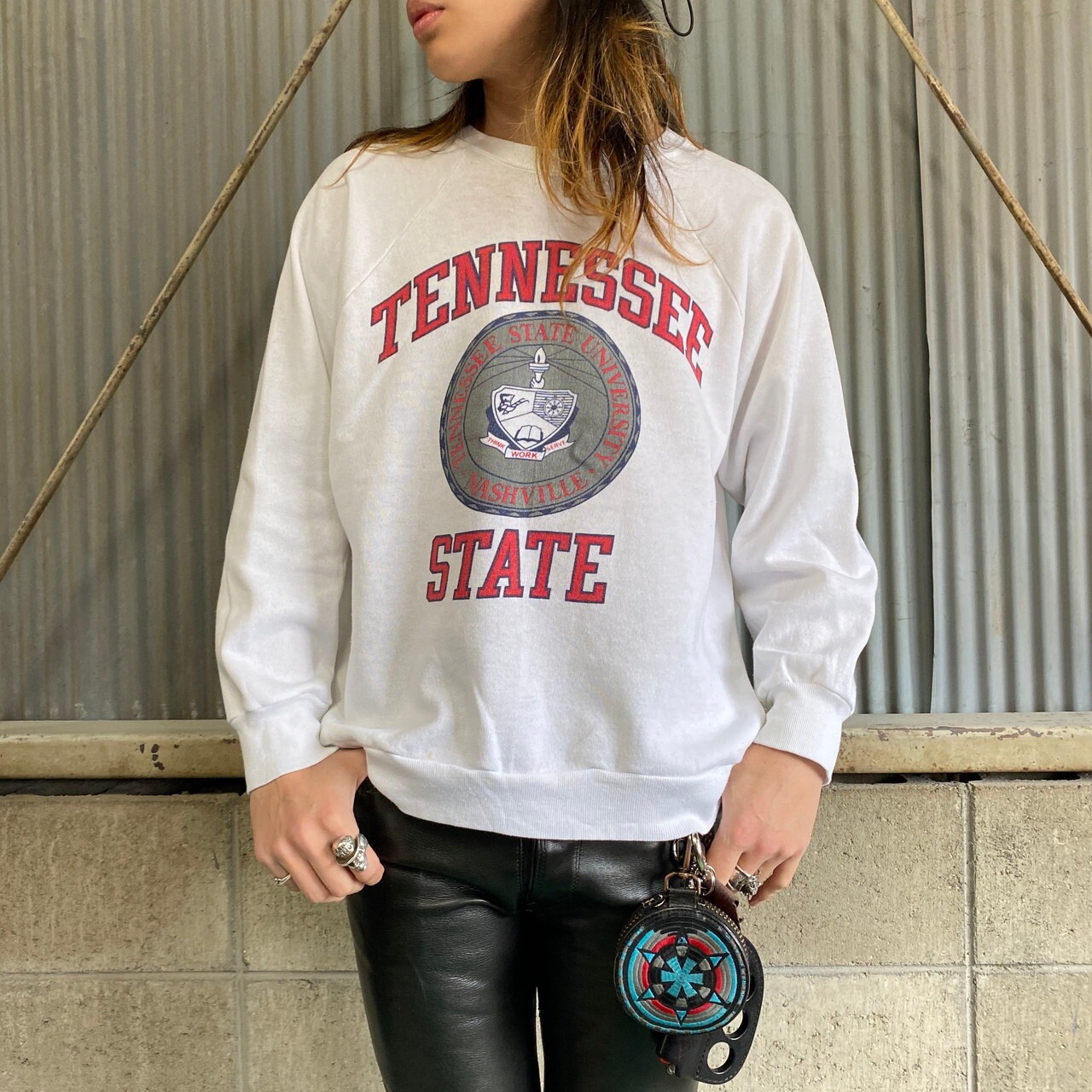 80年代 80s トリコタグ Champion チャンピオン TENNESSEE STATE 
