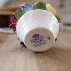 英国エインズレイ Aynsley 陶花 フラワーバスケット 陶花置物 英国雑貨 thumbnail 7