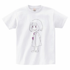 恐怖おばさんTシャツ Purple