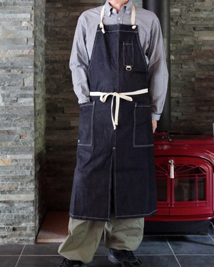 Daily apron 02 DENIM / デイリーエプロン 02（デニム）