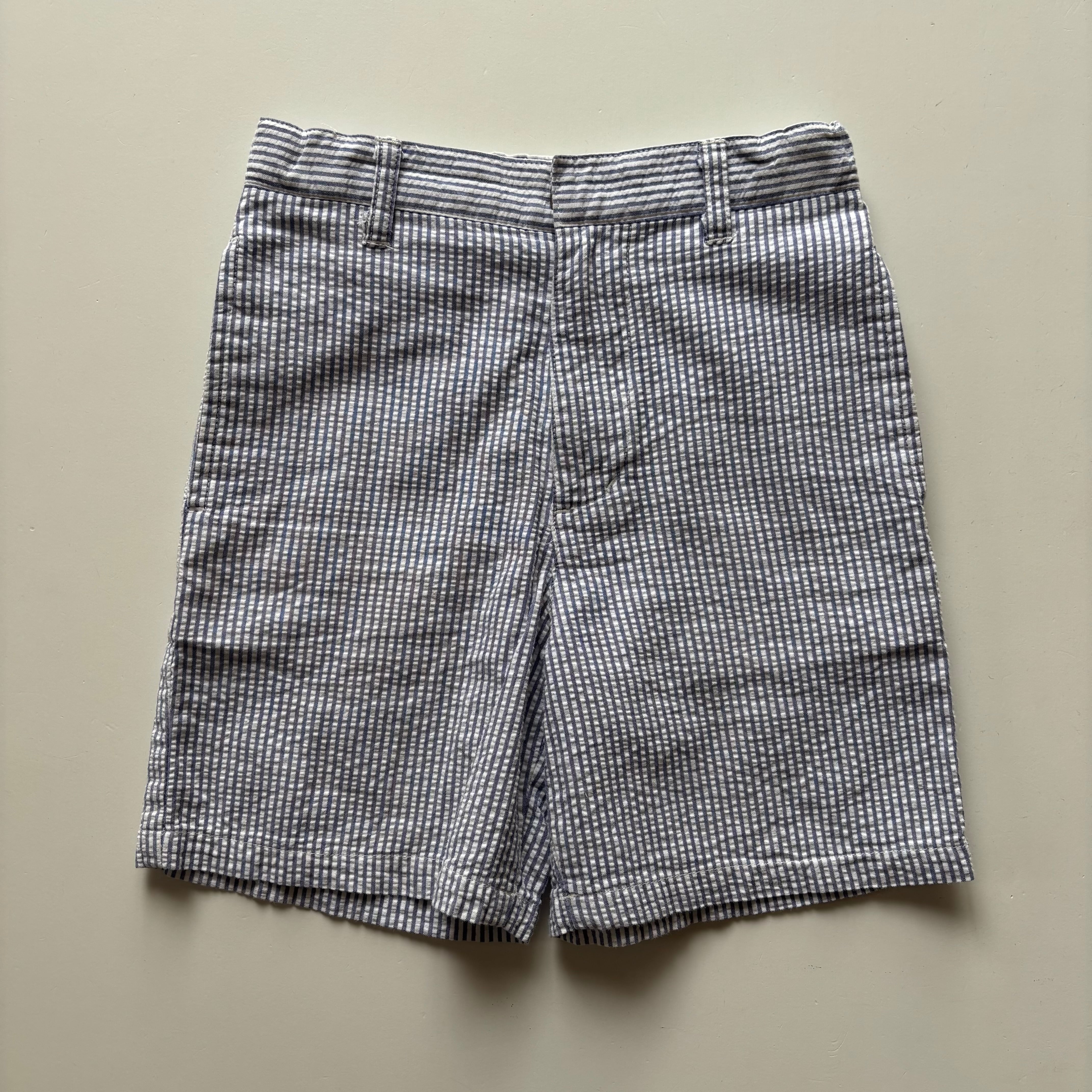 KIDS 100】RALPH LAUREN シアサッカー ストライプ ハーフパンツ