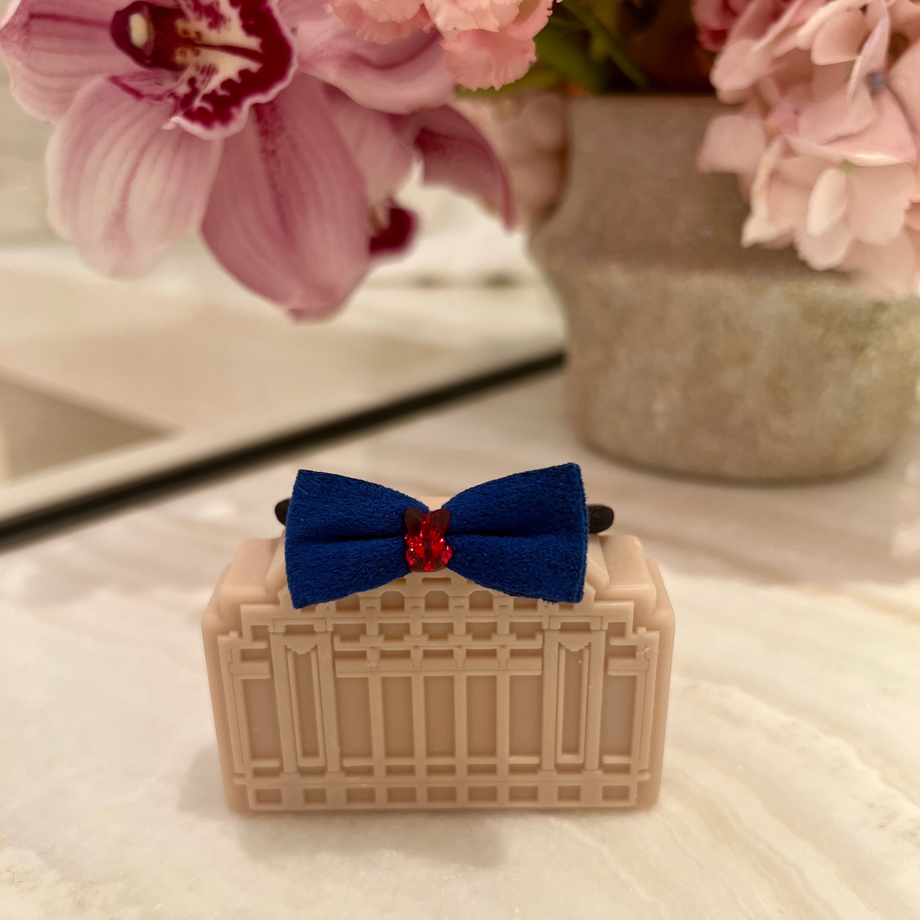 poritorie 雪 結晶 刺繍 オーナメント ベロアリボン アンティーク poritorie 雪 結晶 刺繍 オーナメント ベロアリボン アンティーク