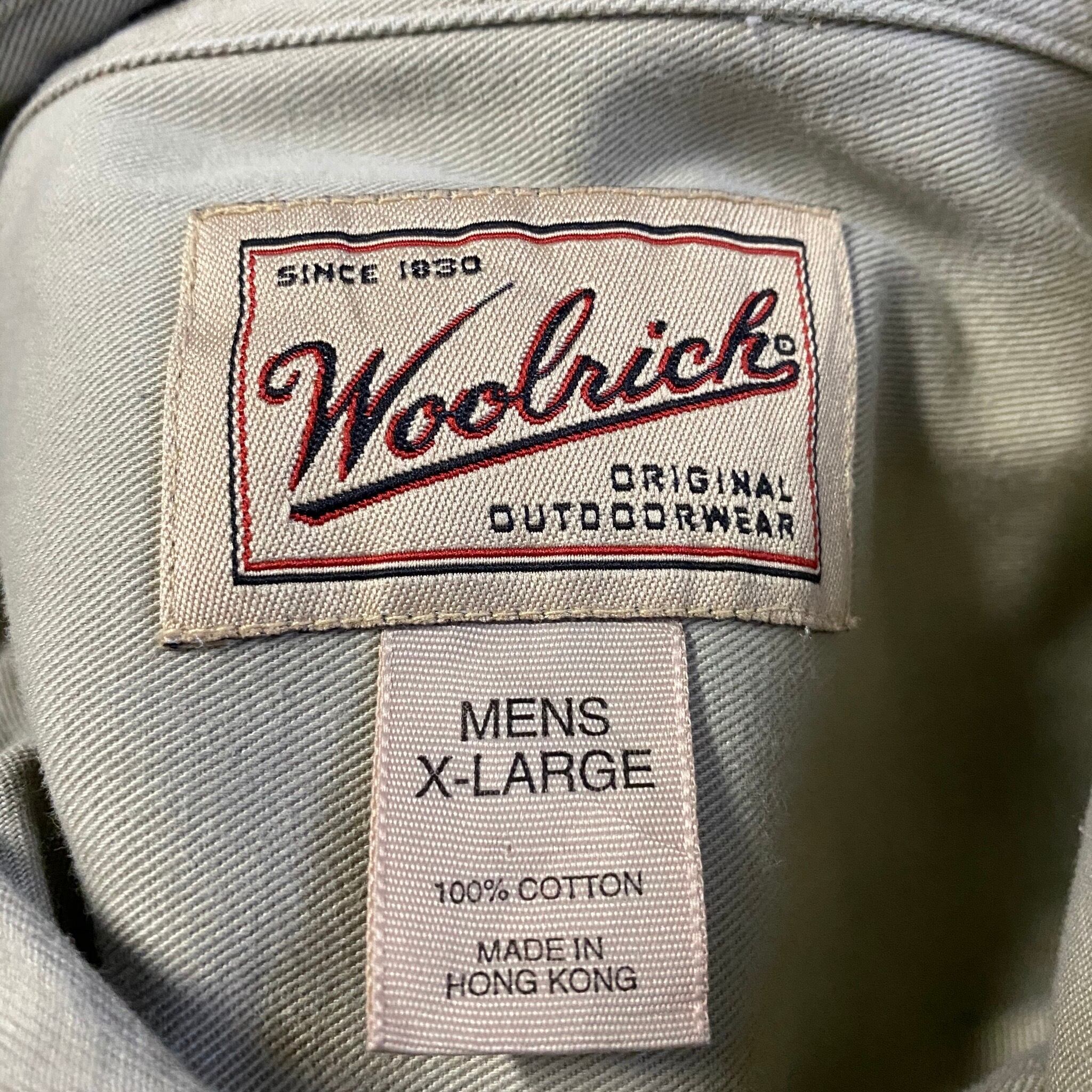 WOOLRICH ウールリッチ ハンティングシャツ 長袖シャツ 切り替え ベージュ カーキ メンズXL 古着【長袖シャツ】 | cave  古着屋【公式】古着通販サイト