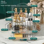 メイクボックス コスメボックス 引き出し 3段式 透明カバー付き 化粧品収納ボックス 大容量 化粧品 収納 メイクケース 引き出し 化粧品入れ 多機能 コスメ アクセサリー ジュエリー 浴室 洗面所 卓上収納 高品質 2色 透明 エメラルドグリーン