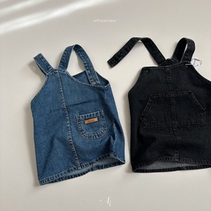 【即納】atomeme / pocket denim dress