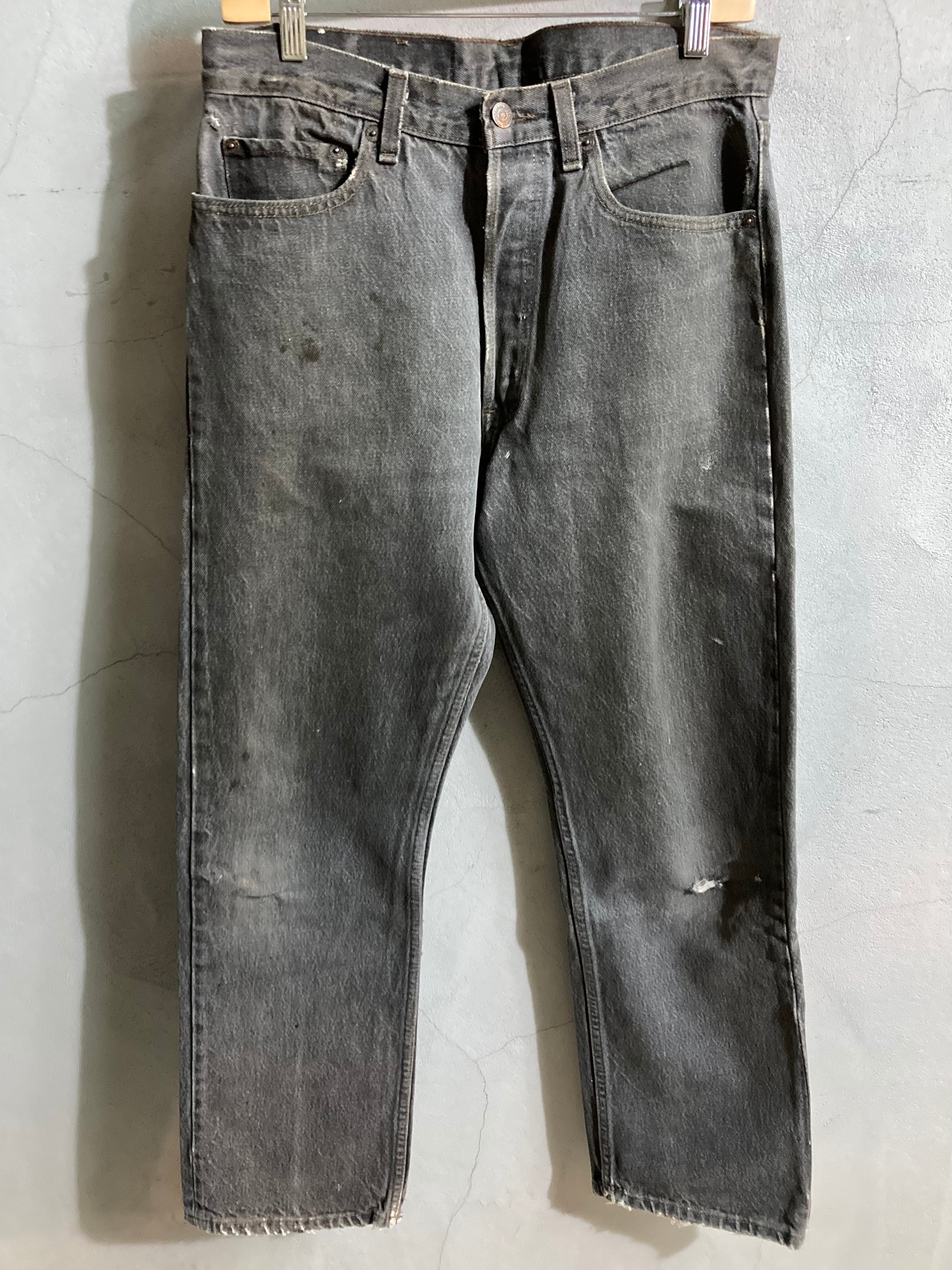 LEVIS 501 BLACK USA (beady clothing)