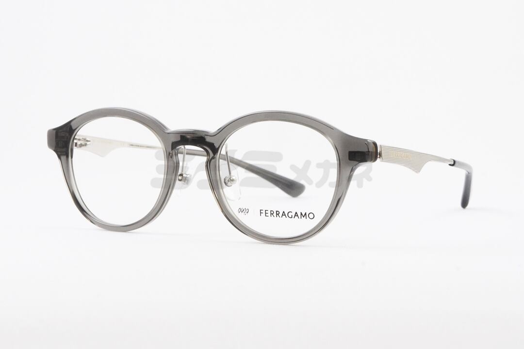 999.9×Ferragamo メガネ SF9018 021 コラボモデル アジアンフィット ボスリントン 眼鏡 オシャレ ブランド フォーナインズ  フェラガモ 正規品