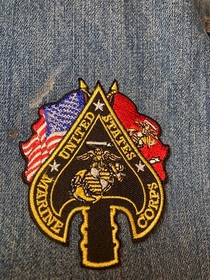 アメリカ海兵隊 U.S. Marine アイロンパッチ PM0411