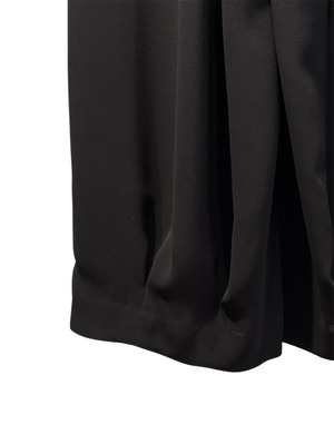 【26SS】ENFOLD エンフォルド / TUCK-HEM WIDE-COCOON PANTS