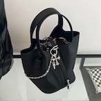 Genuine leather bucket bag (ME487)