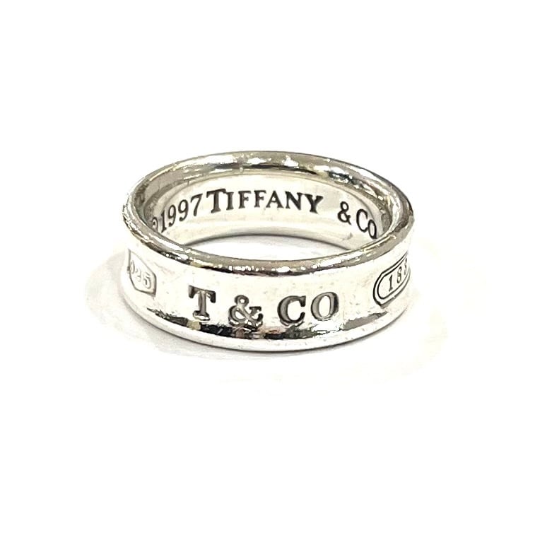 TIFFANY&CO】【15号】T2008 ナローデザインシルバーリング 15号