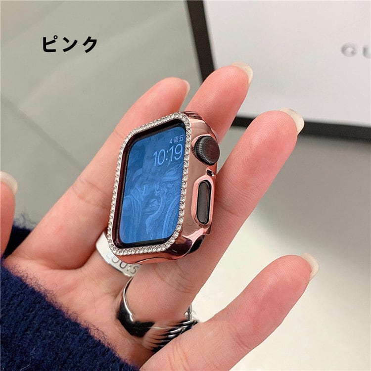 アップルウォッチ 保護カバー apple watch series 9,8,7,6,SE,5,4,3,2