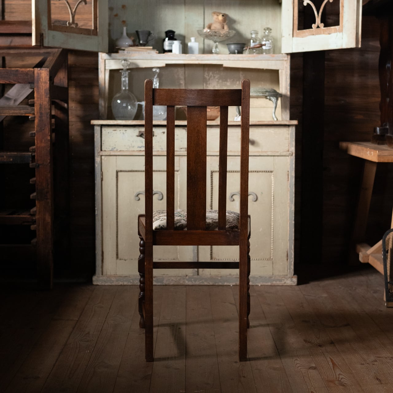 イギリス アンティーク家具 ダイニング チェア 1960年頃 872A3 Dining Chair / ダイニングチェア 【A】〈椅子・オークチェア・デスク
