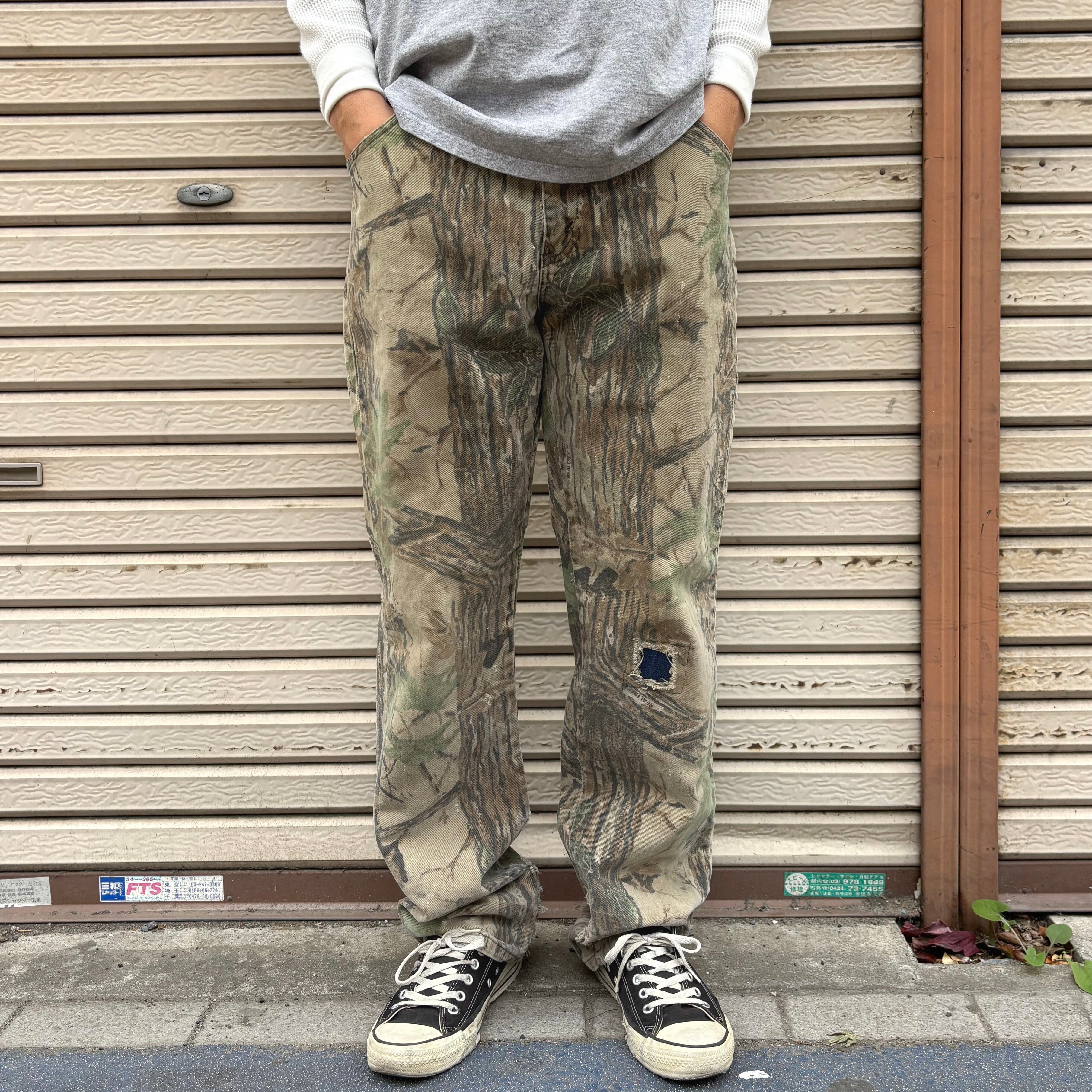 90's USA製 Duxbak Realtree Camo 5Pocket Pants W34 / ダックスバック