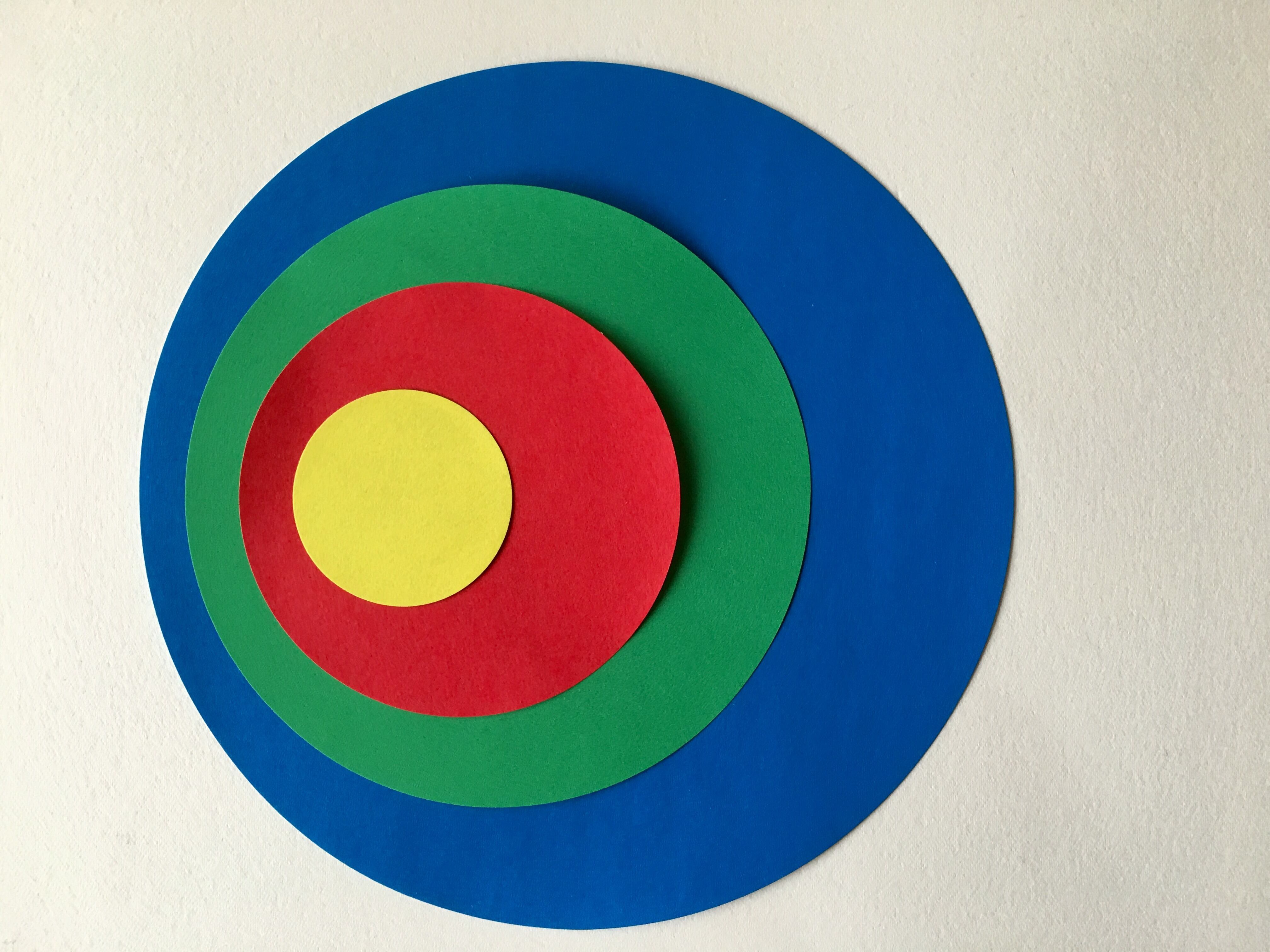 CIRCLE SHAPE COLORED PAPER