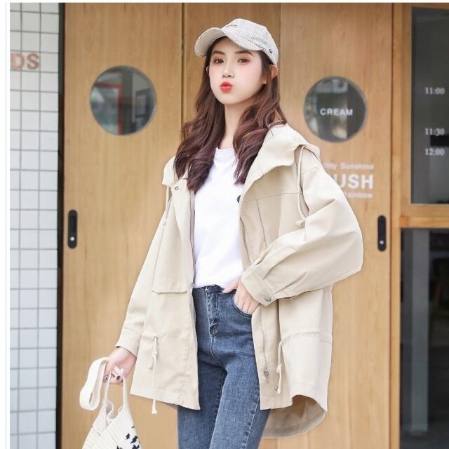 春ジャケットレディース レディース ショート ジャケット ステンカラーコート 通学 春 シンプル 美シルエット ☆