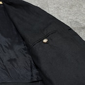 90's J.crew black linen tailored jacket